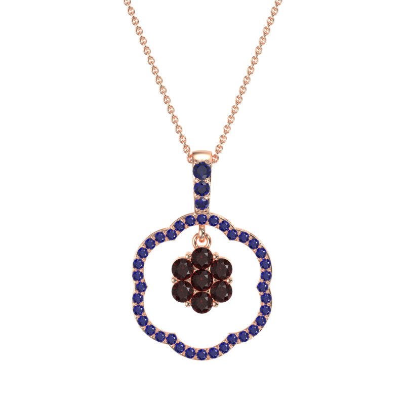 Flower Inside Flower Necklace