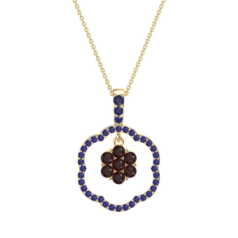Flower Inside Flower Necklace