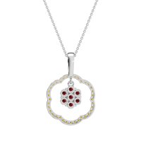 Flower Inside Flower Necklace