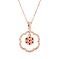 Flower Inside Flower Necklace