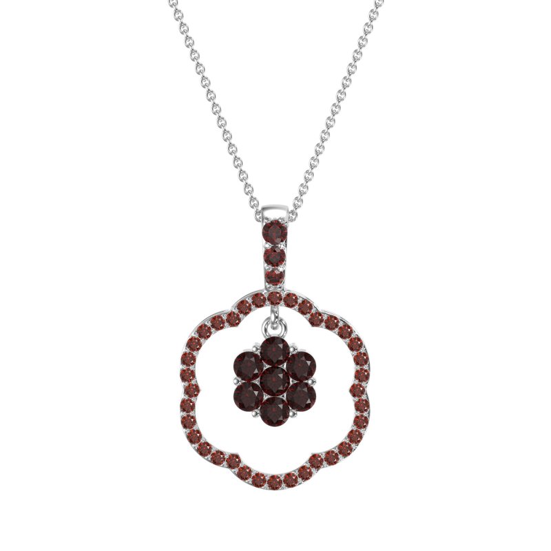 Flower Inside Flower Necklace