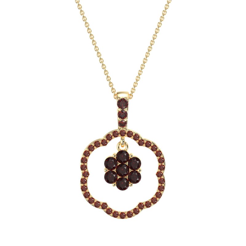 Flower Inside Flower Necklace
