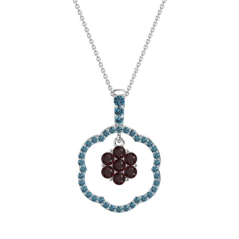 Flower Inside Flower Necklace