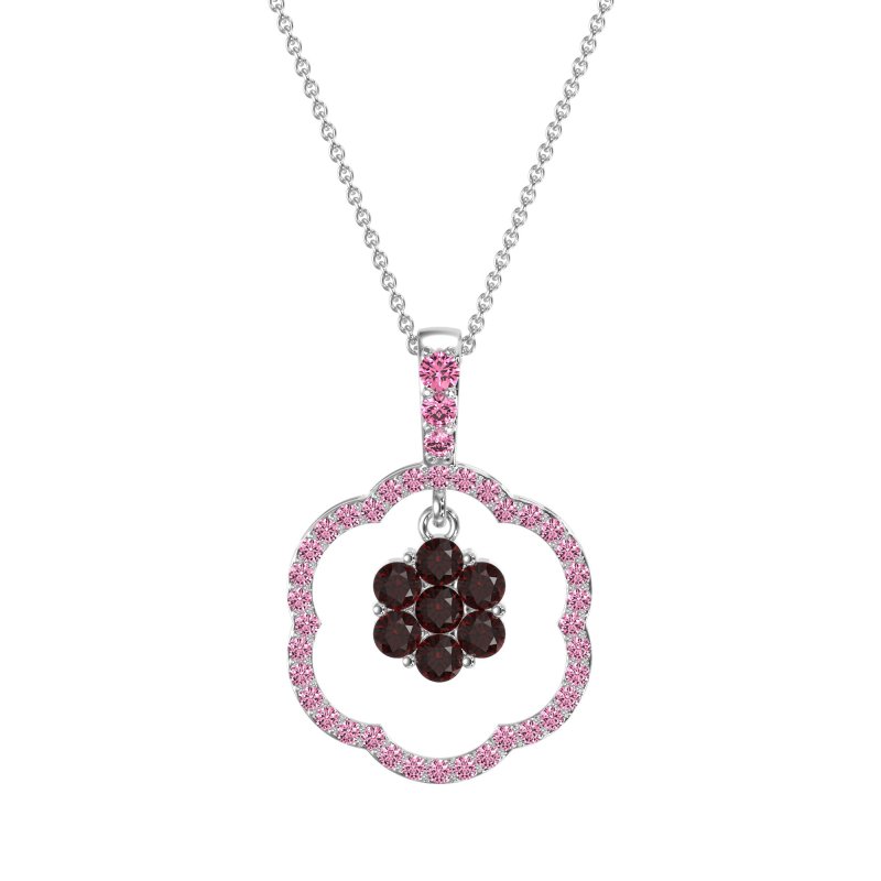 Flower Inside Flower Necklace
