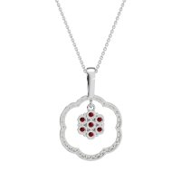 Flower Inside Flower Necklace