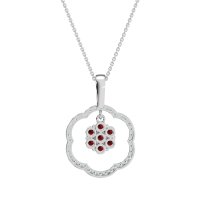 Flower Inside Flower Necklace