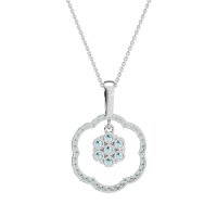 Flower Inside Flower Necklace