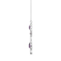 Teardrop Halo Necklace