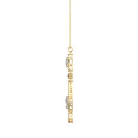 Teardrop Halo Necklace