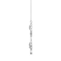 Teardrop Halo Necklace