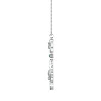 Teardrop Halo Necklace