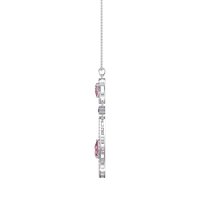 Teardrop Halo Necklace
