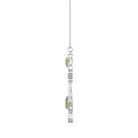 Teardrop Halo Necklace