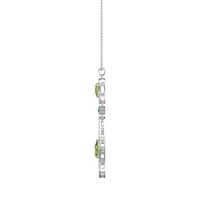 Teardrop Halo Necklace