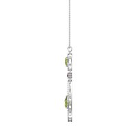 Teardrop Halo Necklace