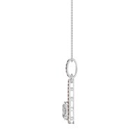 Oval Tear Drop Wrap Necklace