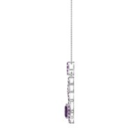 Infinity Modern Oval Necklace