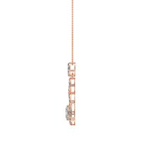Infinity Modern Oval Necklace