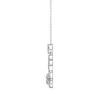Infinity Modern Oval Necklace