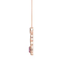 Infinity Modern Oval Necklace
