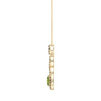 Infinity Modern Oval Necklace
