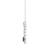 Infinity Modern Oval Necklace
