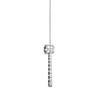 Tear Drop Halo Necklace