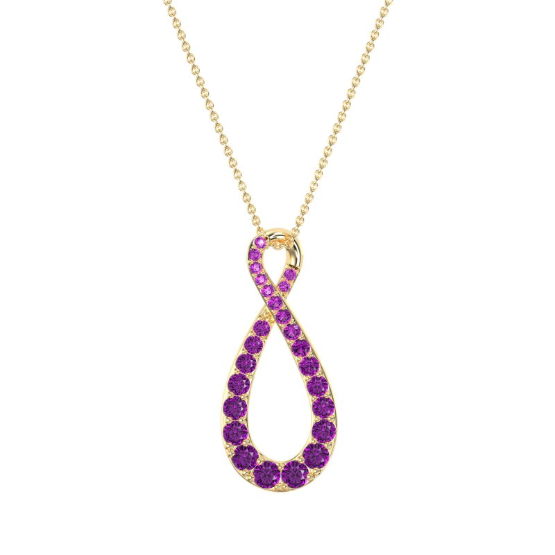 Twisted Infinity Necklace