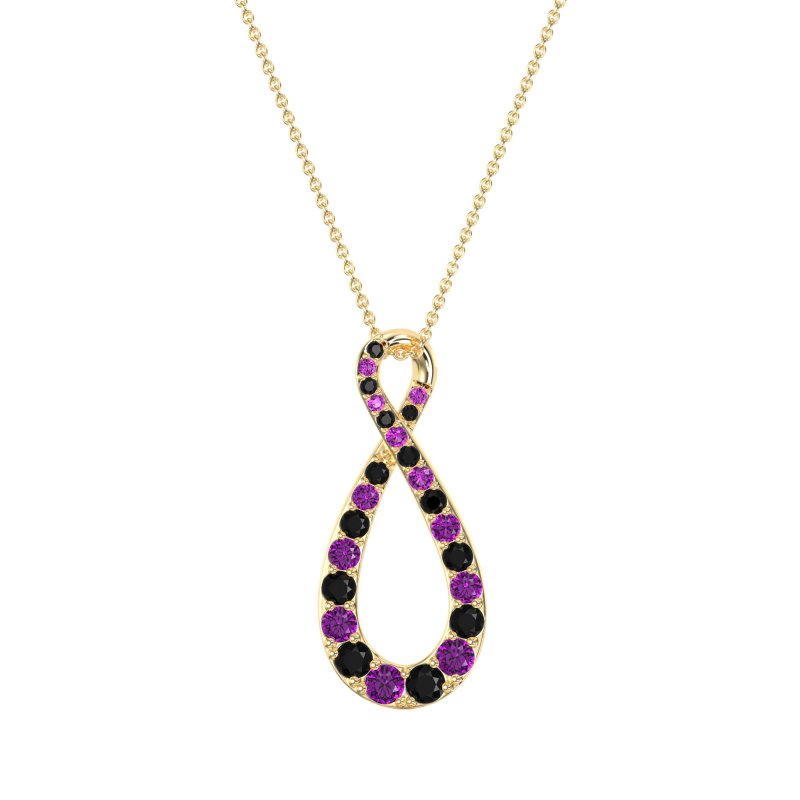 Twisted Infinity Necklace