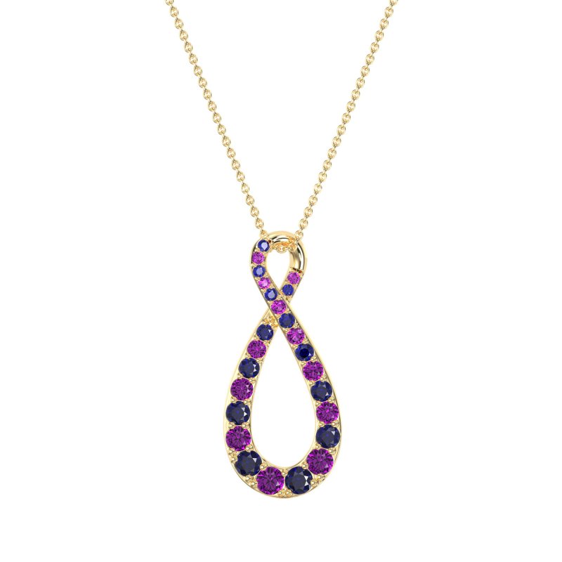 Twisted Infinity Necklace