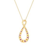 Twisted Infinity Necklace