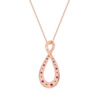 Twisted Infinity Necklace
