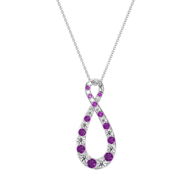 Twisted Infinity Necklace