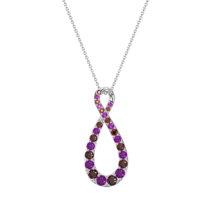 Twisted Infinity Necklace