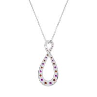 Twisted Infinity Necklace