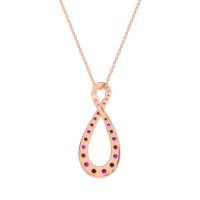 Twisted Infinity Necklace