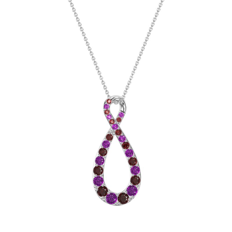 Twisted Infinity Necklace