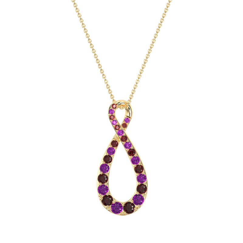 Twisted Infinity Necklace