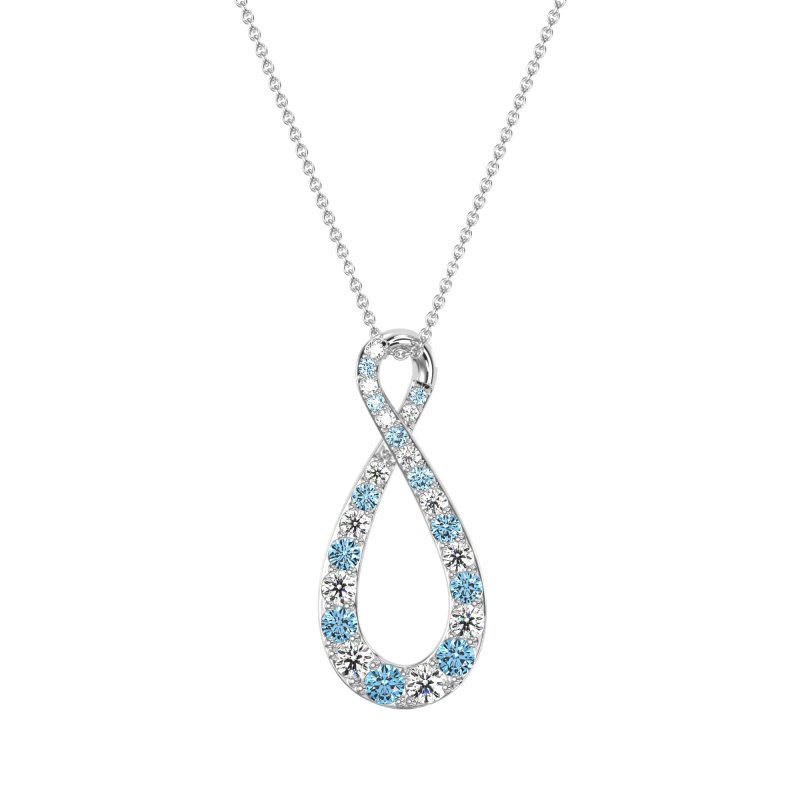 Twisted Infinity Necklace
