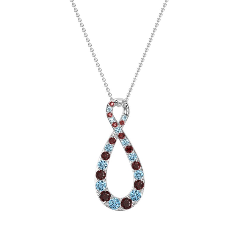 Twisted Infinity Necklace