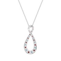 Twisted Infinity Necklace