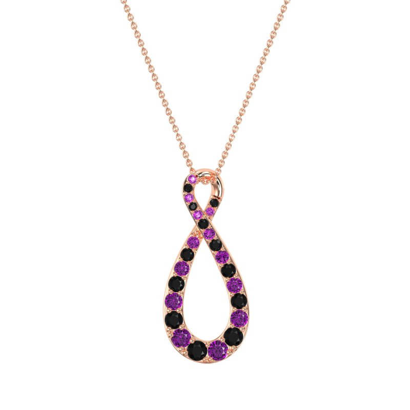 Twisted Infinity Necklace