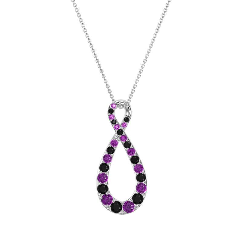 Twisted Infinity Necklace