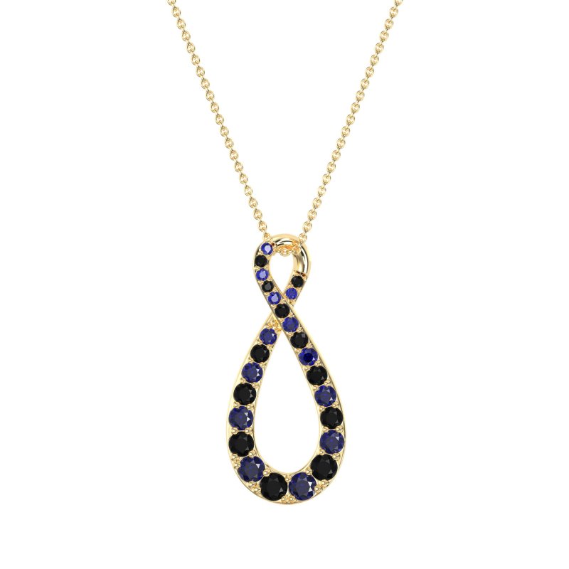 Twisted Infinity Necklace