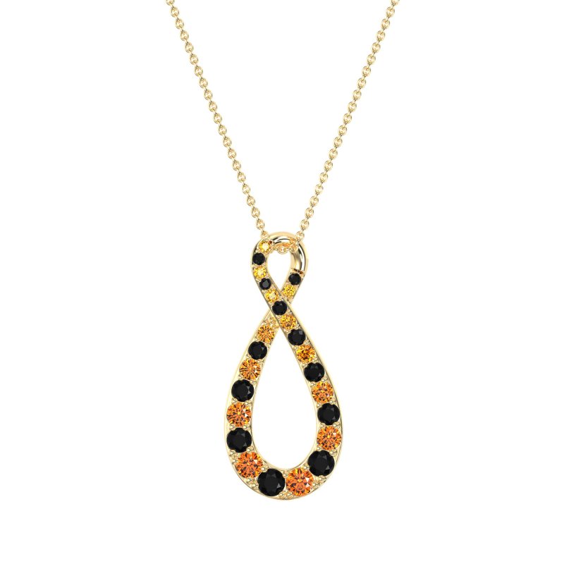 Twisted Infinity Necklace
