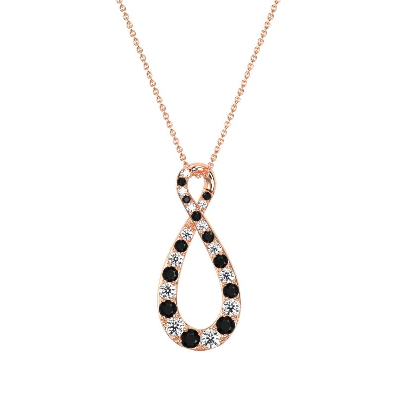 Twisted Infinity Necklace