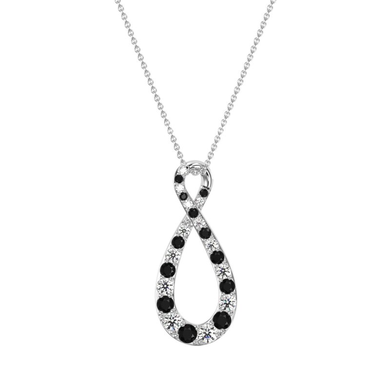 Twisted Infinity Necklace
