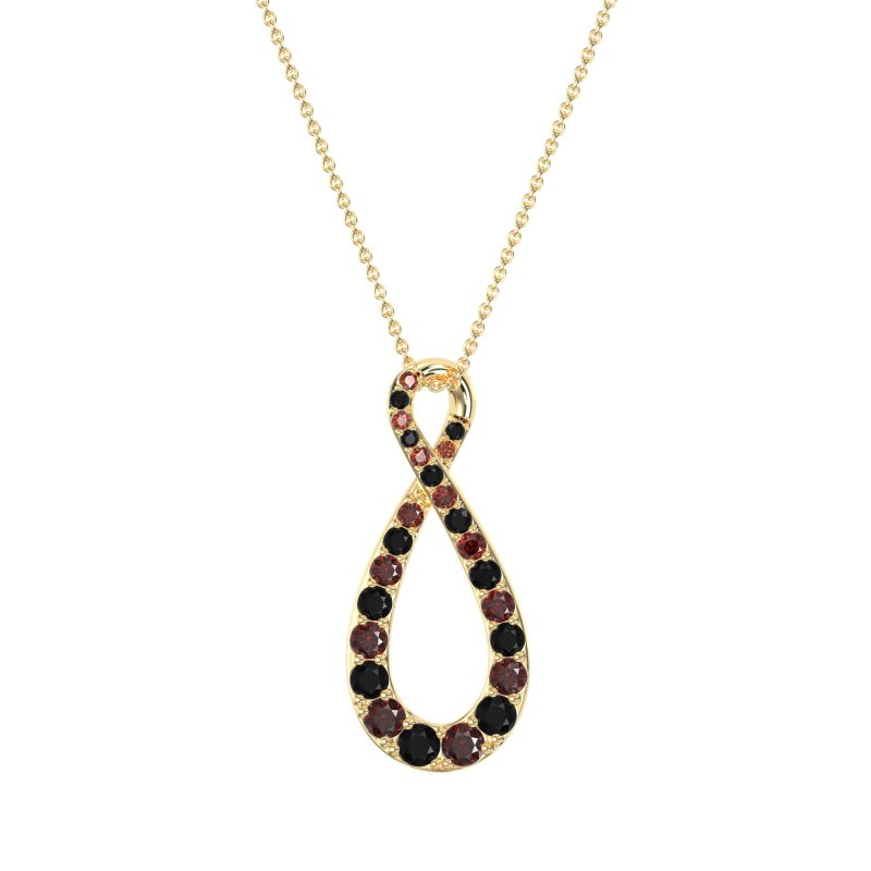 Twisted Infinity Necklace