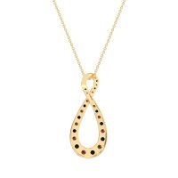 Twisted Infinity Necklace