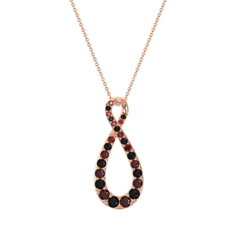 Twisted Infinity Necklace
